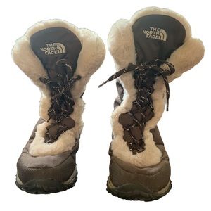 The North Face - Faux fur lined hiking boots